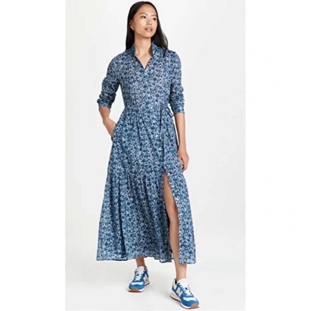 By Trovata Birds of Paradise Mamie Tiered Floral Maxi Dress